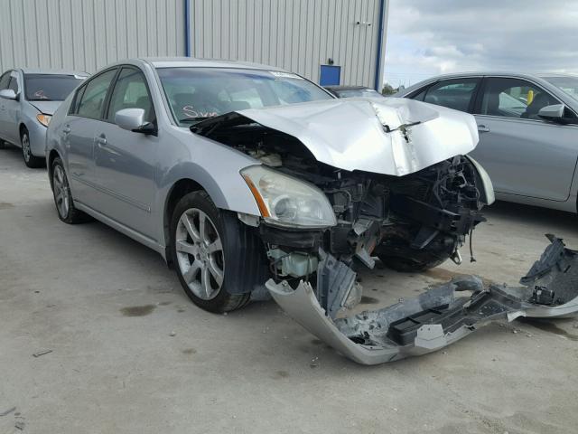 1N4BA41EX7C831060 - 2007 NISSAN MAXIMA SE SILVER photo 1