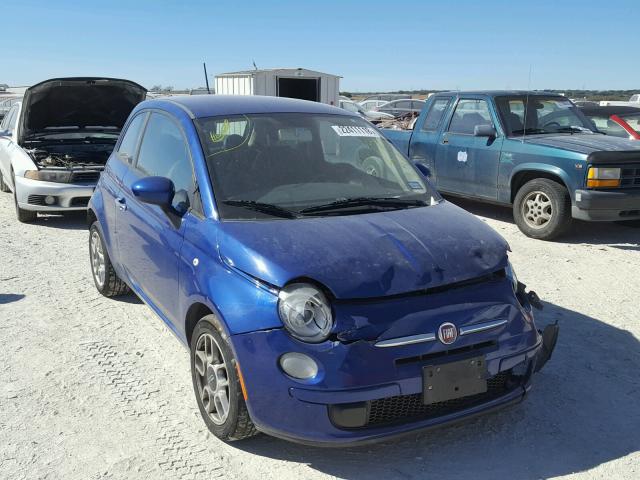 3C3CFFAR3DT571717 - 2013 FIAT 500 POP BLUE photo 1