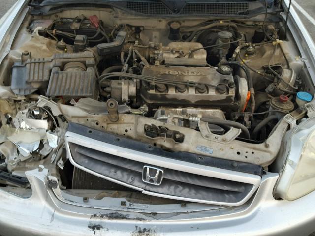 1HGEJ8254YL053144 - 2000 HONDA CIVIC EX SILVER photo 7