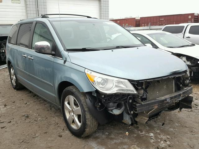 2V4RW6DX6AR295490 - 2010 VOLKSWAGEN ROUTAN SEL BLUE photo 1