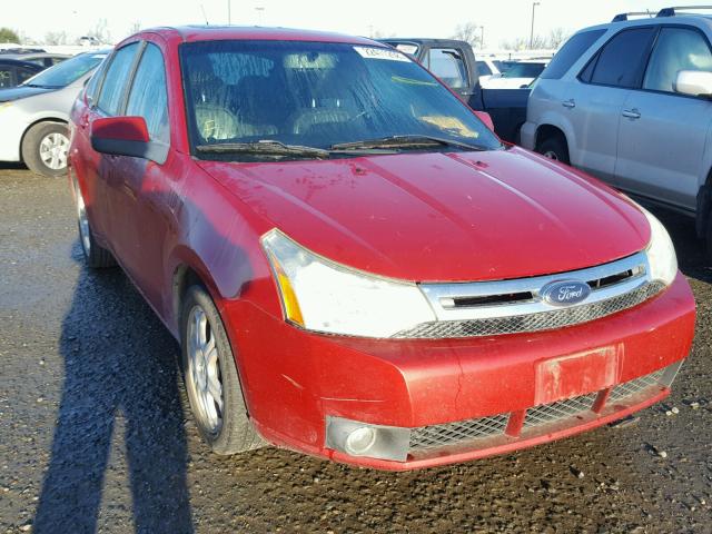 1FAHP36N69W191359 - 2009 FORD FOCUS SES RED photo 1