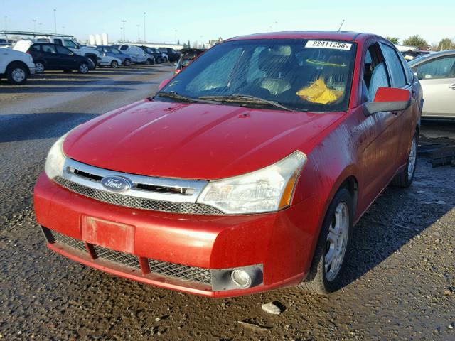 1FAHP36N69W191359 - 2009 FORD FOCUS SES RED photo 2