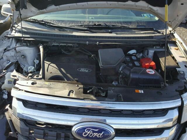 2FMDK4GC8DBB31051 - 2013 FORD EDGE SE GRAY photo 7