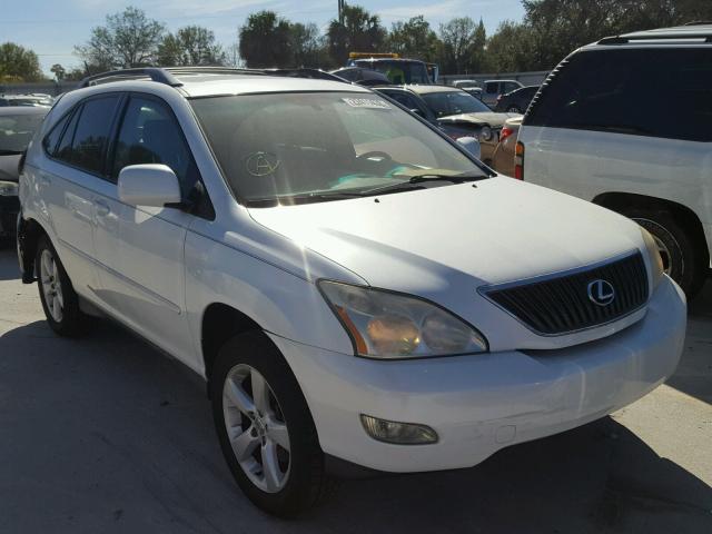 2T2GA31U95C040942 - 2005 LEXUS RX 330 WHITE photo 1