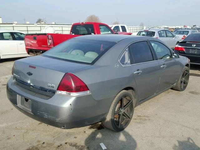 2G1WB58K089205996 - 2008 CHEVROLET IMPALA LS GRAY photo 4