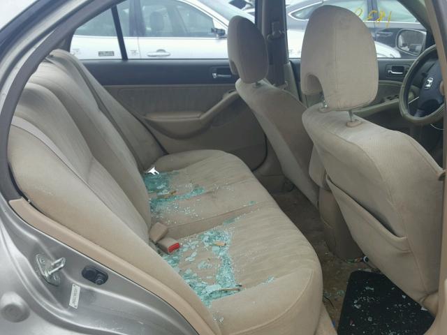 2HGES26745H576257 - 2005 HONDA CIVIC EX ოქროსფერი ფოტო 6