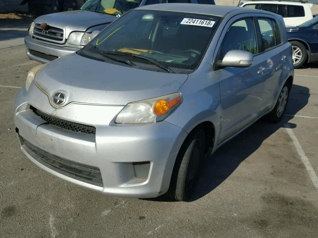 JTKKU4B40C1016954 - 2012 TOYOTA SCION XD SILVER photo 2