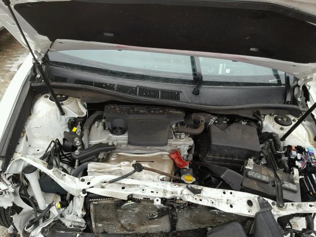 4T4BF1FK3ER422917 - 2014 TOYOTA CAMRY L WHITE photo 7