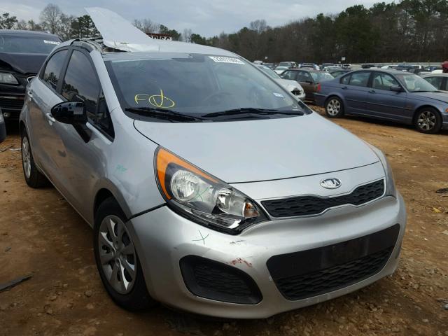 KNADN5A35C6012782 - 2012 KIA RIO EX SILVER photo 1