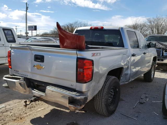 3GCUKREC8EG138343 - 2014 CHEVROLET SILVERADO SILVER photo 4