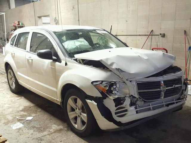 1B3CB4HA2AD590452 - 2010 DODGE CALIBER SX WHITE photo 2