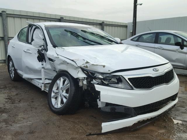 5XXGN4A74DG244287 - 2013 KIA OPTIMA EX WHITE photo 1