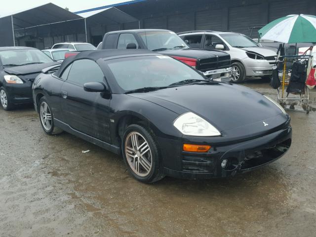 4A3AE75H43E049641 - 2003 MITSUBISHI ECLIPSE SP BLACK photo 1