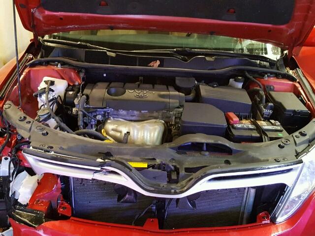 4T3ZA3BB5AU027258 - 2010 TOYOTA VENZA BASE RED photo 7