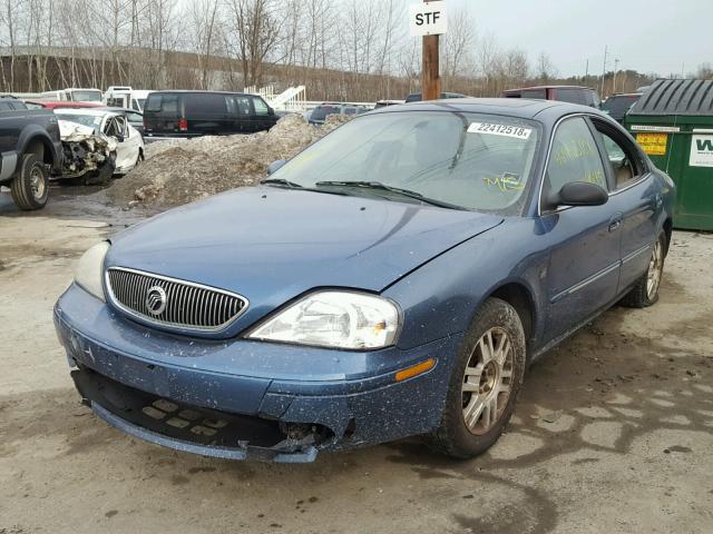 1MEFM55S14A604466 - 2004 MERCURY SABLE LS P BLUE photo 2