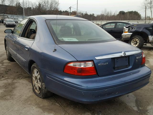 1MEFM55S14A604466 - 2004 MERCURY SABLE LS P BLUE photo 3