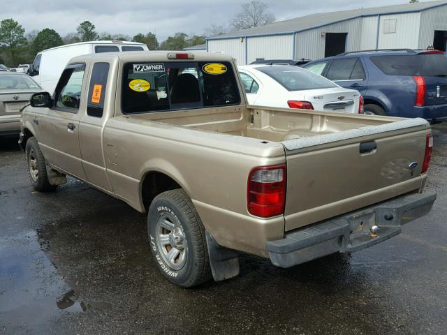 1FTYR14V41PB09851 - 2001 FORD RANGER SUP GOLD photo 3