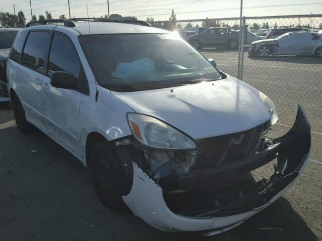 5TDZA23C04S008382 - 2004 TOYOTA SIENNA CE WHITE photo 1