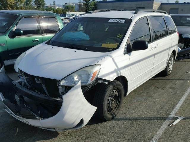 5TDZA23C04S008382 - 2004 TOYOTA SIENNA CE WHITE photo 2