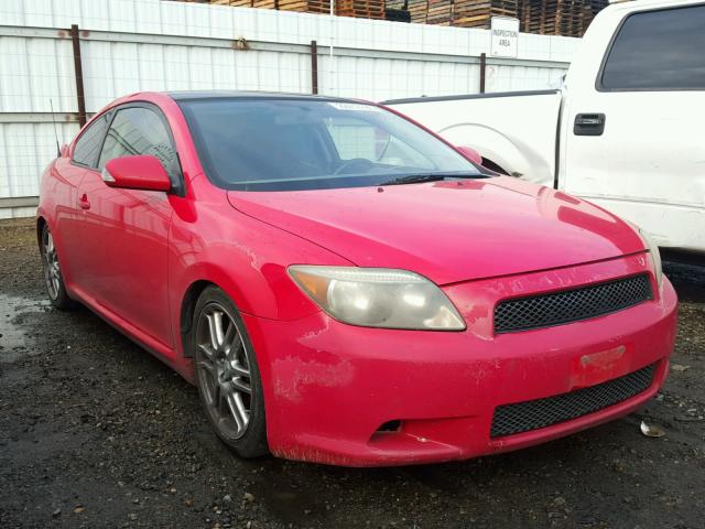 JTKDE177150060218 - 2005 TOYOTA SCION TC RED photo 1