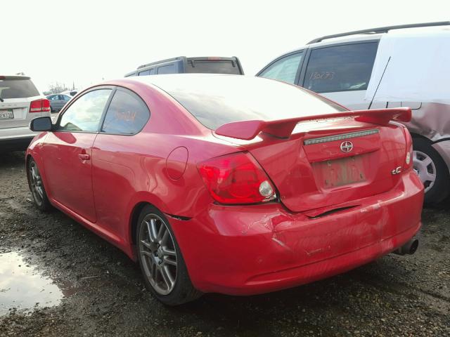 JTKDE177150060218 - 2005 TOYOTA SCION TC 红色 照片 3