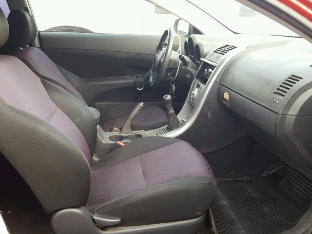 JTKDE177150060218 - 2005 TOYOTA SCION TC 红色 照片 5