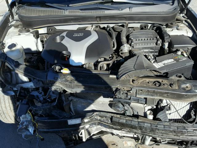 5NPEC4AB9CH400196 - 2012 HYUNDAI SONATA SE SILVER photo 7