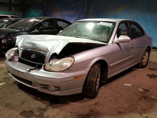 KMHWF25S83A777468 - 2003 HYUNDAI SONATA GL SILVER photo 2