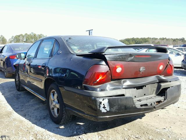 2G1WH52K439269152 - 2003 CHEVROLET IMPALA LS BLACK photo 3