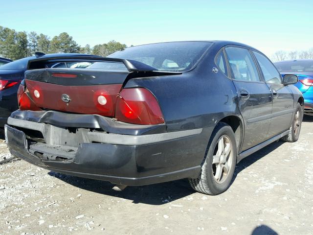 2G1WH52K439269152 - 2003 CHEVROLET IMPALA LS BLACK photo 4