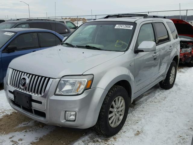 4M2CU97188KJ03651 - 2008 MERCURY MARINER PR SILVER photo 2