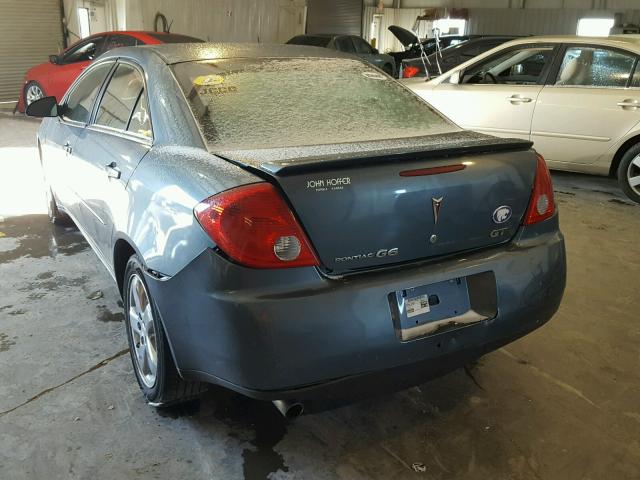 1G2ZH558964142901 - 2006 PONTIAC G6 GT BLUE photo 3