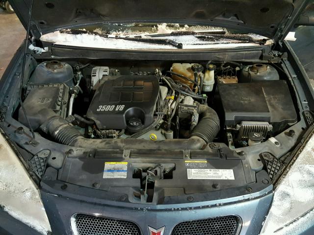 1G2ZH558964142901 - 2006 PONTIAC G6 GT BLUE photo 7