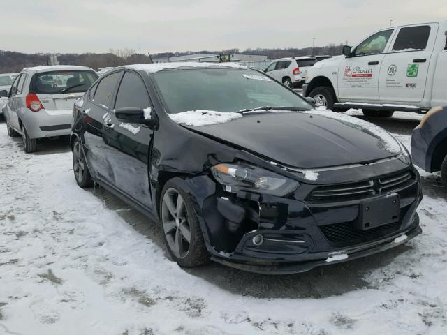 1C3CDFEB6FD266806 - 2015 DODGE DART GT BLACK photo 1