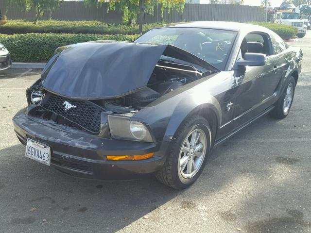 1ZVHT80N895106004 - 2009 FORD MUSTANG BLACK photo 2