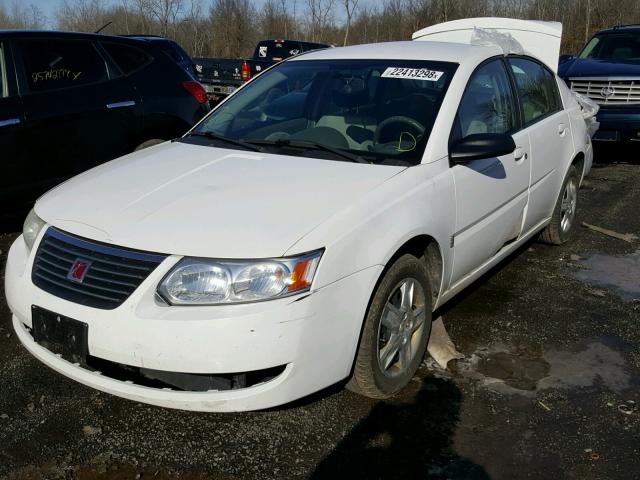 1G8AJ55F36Z154910 - 2006 SATURN ION LEVEL WHITE photo 2