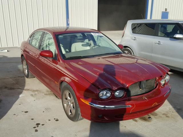 SAJEB51C72WC55884 - 2002 JAGUAR X-TYPE 3.0 RED photo 1