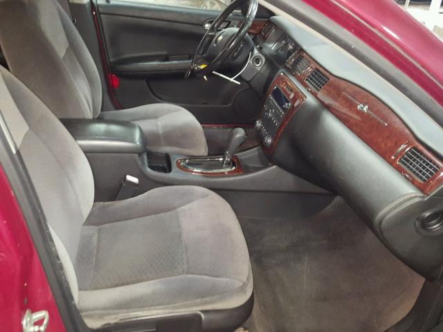 2G1WC581069344365 - 2006 CHEVROLET IMPALA LT RED photo 5