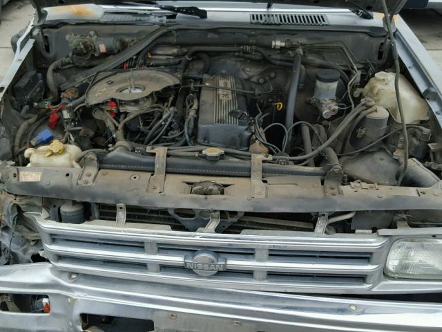 1N6SD11S6LC354060 - 1990 NISSAN D21 SHORT GRAY photo 7