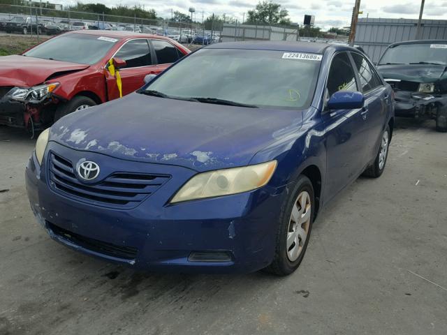 4T1BE46K17U012411 - 2007 TOYOTA CAMRY NEW BLUE photo 2