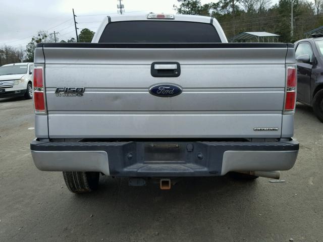 1FTEW1CM5DKG16618 - 2013 FORD F150 SUPER SILVER photo 9