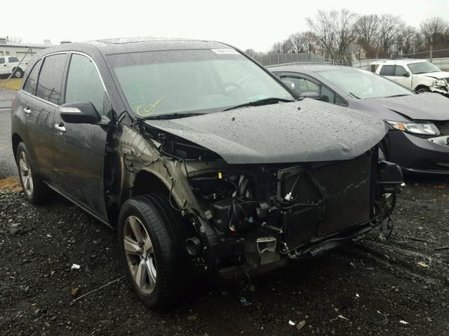 2HNYD2H67BH531328 - 2011 ACURA MDX TECHNO BLACK photo 1