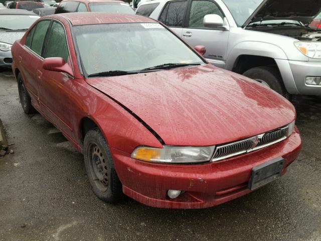 4A3AA46G61E208589 - 2001 MITSUBISHI GALANT ES RED photo 1