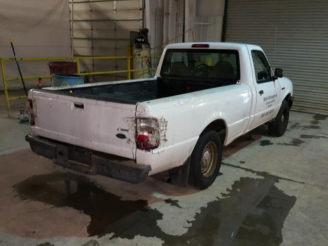 1FTYR10U53PB74658 - 2003 FORD RANGER WHITE photo 4