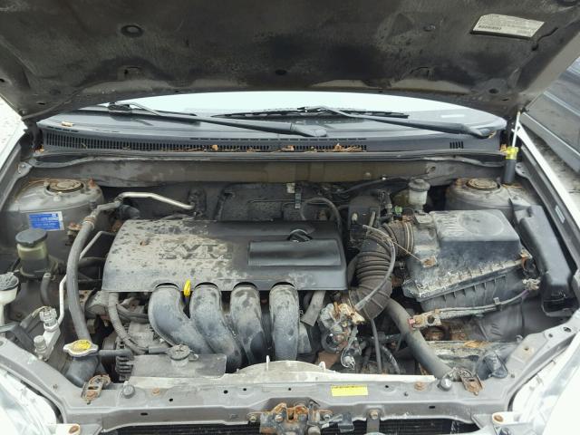 1NXBR32E13Z045708 - 2003 TOYOTA COROLLA CE GRAY photo 7