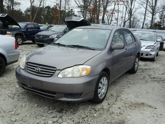 1NXBR32E13Z045708 - 2003 TOYOTA COROLLA CE GRAY photo 9