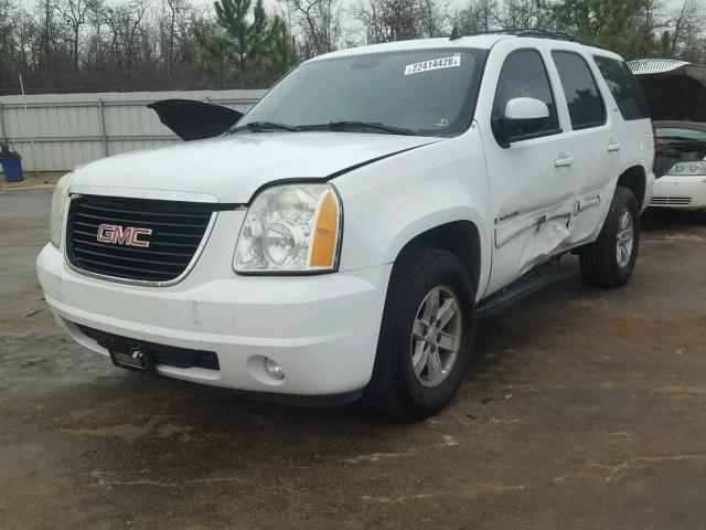 1GKFC13087J231630 - 2007 GMC YUKON WHITE photo 2