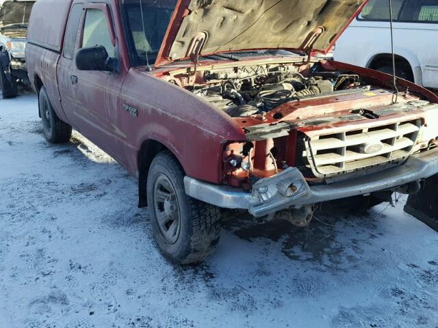 1FTYR14U71TA87214 - 2001 FORD RANGER SUP RED photo 1