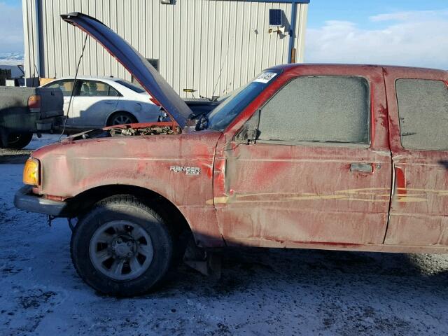 1FTYR14U71TA87214 - 2001 FORD RANGER SUP RED photo 9