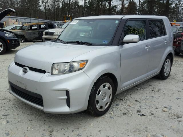 JTLZE4FE6CJ000235 - 2012 TOYOTA SCION XB SILVER photo 2